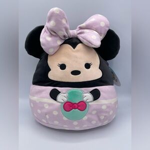 Squishmallow 10” Disney Easter Minnie‎ Mouse With Bow Holding An Egg- NWT New